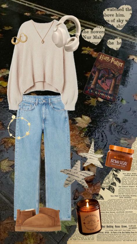 Harry potter, brown sugar smell, rainy days Harry Potter World Outfit Winter, Reader Aesthetic Outfits, Harry Potter Style Outfits, Harry Potter World Outfit, Harry Potter Outfits Aesthetic, Reader Aesthetic, Harry Potter Style, Harry Potter Outfits, Harry Potter World