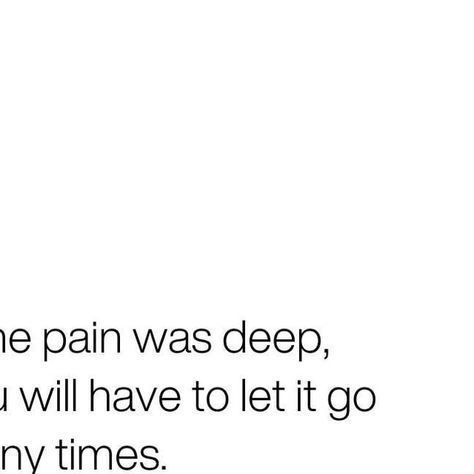 The Good Quote on Instagram: "Comment with a heart if you agree. ❤❤❤ Letting go is not a one-time event, it is a habit that requires consistent repetition to become strong. Sometimes the reaction to the pain is so deep that you will have to observe and release the tension repeatedly to fully cleanse the wound. Follow @yung_pueblo for more" The Good Quote, Yung Pueblo, Good Quote, So Deep, One Time, A Heart, Letting Go, Best Quotes, The Good