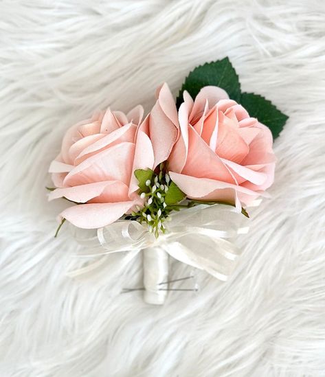 Corsage White Rose, Blush Corsage, Lapel Corsage, White Rose Corsage, Ivory Corsage, Corsage White, Corsage Pink, Pin Corsage, Rose Corsage