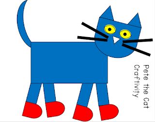 Cat Crafts Preschool, Pete The Cat Art, Cat Activities, September Lessons, September Ideas, Alphabet Letter Activities, Pete The Cats, Cool Projects, Cat Template