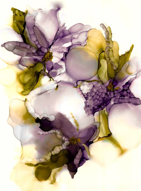 Alcohol Ink Painting Alcohol Ink Tiles, Flowers Mandala, Mandala Ideas, Alcohol Ink Crafts, Drawing Flowers, Yupo Paper, Ink Artwork, Alcohol Ink Painting, Ink Drawings