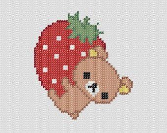 Kawaii Cross Stitch Pattern, Kawaii Cross Stitch, Easy Perler Beads Ideas, Graph Crochet, Japan Kawaii, Minecraft Plans, Perler Bead Templates, Diy Perler Bead Crafts, Pixel Crochet