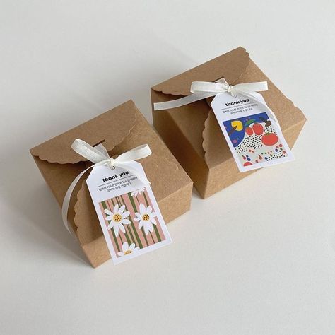 Brownie Packaging, Bakery Packaging Design, Dessert Packaging, Packaging Ideas Business, Small Business Packaging Ideas, Bakery Packaging, Handmade Packaging, Gifts Wrapping Diy, Graphic Design Business