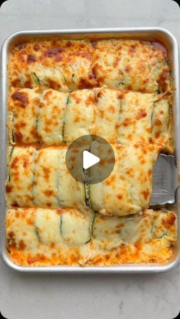 Yumna | Feel Good Foodie on Instagram: "It’s National Zucchini Day and if you have some extra zucchinis this summer, you should try this low carb high protein zucchini lasagna that has great texture and absolutely not watery. I subbed the ricotta in my recipe for cottage cheese to bulk up the protein even more and even my kids devoured this! 🙌

Comment “recipe” for a link to the full recipe.
https://feelgoodfoodie.net/recipe/zucchini-lasagna/" Zucchini Lasagna Recipe, Veggie Lasagna Recipe, Veggie Lasagna, Zucchini Lasagna, Traditional Lasagna, Diet Snacks, Free Keto Recipes, Whole Food Diet, High Protein Low Carb