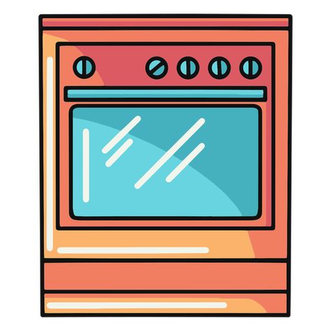 Kitchen oven illustration #AD , #Kitchen, #illustration, #oven Oven Illustration Art, Kitchen Drawing Reference, Kitchen Illustration Drawings, Oven Drawing, Oven Illustration, Snack Corner, Ad Kitchen, Kitchen Clipart, Kitchen Illustration