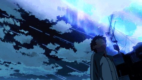 Kimi No Nawa, Matching Gif, The Garden Of Words, Garden Of Words, Makoto Shinkai, Your Name Anime, Pvris, Aesthetic Gifs, Anime Gifs