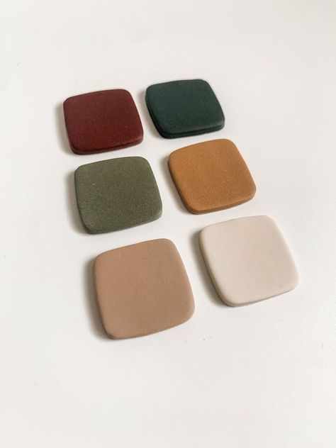 Polymer Clay Colour Palette, Fall Color Palette Polymer Clay, Holiday Polymer Clay, Clay Color Recipe, Sculpey Souffle, Color Recipe, Polymer Clay Recipe, Christmas Palette, Flat Color Palette