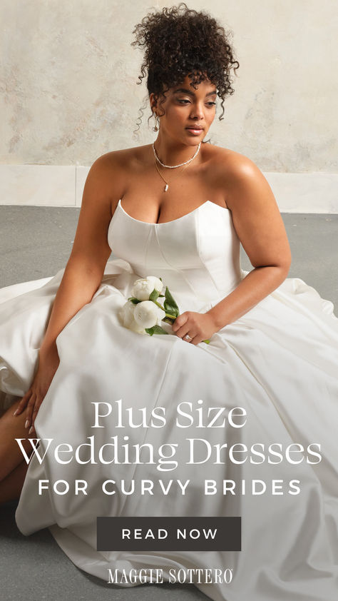 25 Plus Size Wedding Dresses for Curvy Brides Plus Bridal Dresses, Wedding Dresses Curves Curvy Bride, Colored Wedding Dresses Plus Size, Vegas Style Wedding, Plus Size Beach Wedding Dress, Plus Size Wedding Dresses Curvy Bride, Wedding Dresses For Curvy Brides, Curvy Wedding Dress, Black Brides