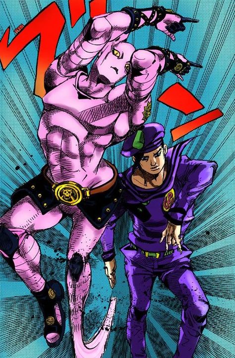 Jojolion Wallpaper, Jojo Poses, Yoshikage Kira, Jojo Anime, Killer Queen, Art Style Inspiration, Art Base, Jojo Bizzare Adventure, Bleach Anime