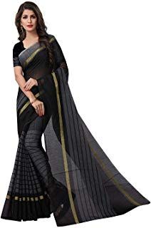 Sari Design, Black Saree, Casual Saree, Printed Saree, Tussar Silk Saree, Saree Online, Cotton Blouse, Bollywood Saree, Party Wear Sarees