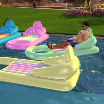 Pool Lounge Float *UPDATED* | Nordica-sims on Patreon Sims 4 Pool Items Cc, Sims 4 Functional Pool Floats, Sims 4 Pool Floats Cc, Sims 4 Floaties, Sims 4 Pool Cc Patreon, Sims 4 Pool Trim Cc, Sims 4 Cc Swimming Pool, Ts4 Pool Cc, Sims 4 Cc Pool Floaties