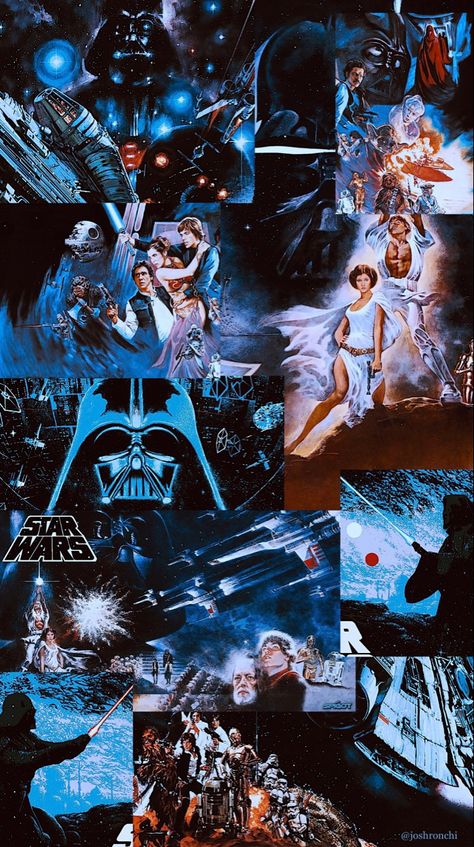 Star Wars Collage Aesthetic, Star Wars Pp, Star Wars Collage Wallpaper, Star Wars Iphone Wallpaper, Star Wars Wallpaper Aesthetic, Star Wars Collage, Aesthetic Star Wars, Star Wars Original Trilogy, Google Themes