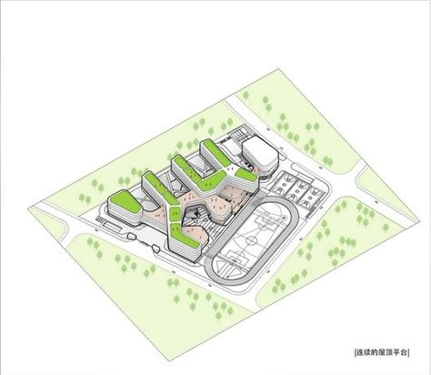 School Roof Design, School Planning Architecture, School Site Plan Architecture, Campus Design Concept, School Architecture Design Concept, School Site Plan, Highschool Design, Middle School Design, School Building Plans