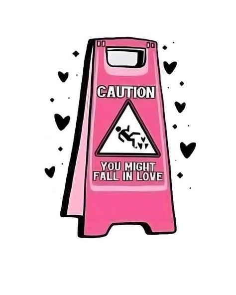 Caution: you might fall in love ⚠️ You Might Fall In Love, Caution You Might Fall In Love, Love Wallpapers, Daily Reminders, Love Sign, Love Signs, Wallpaper Ideas, Love Wallpaper, Canvas Paintings