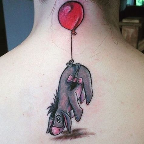 100+ Magical Disney Tattoo Ideas & Inspiration | Brighter Craft Expressions Quotes, Red Indian Tattoo, Eeyore Tattoo, Tattoo Trend, Woman Tattoo, Star Tattoo Designs, Tattoo Zeichnungen, Theme Tattoo, Disney Tattoo