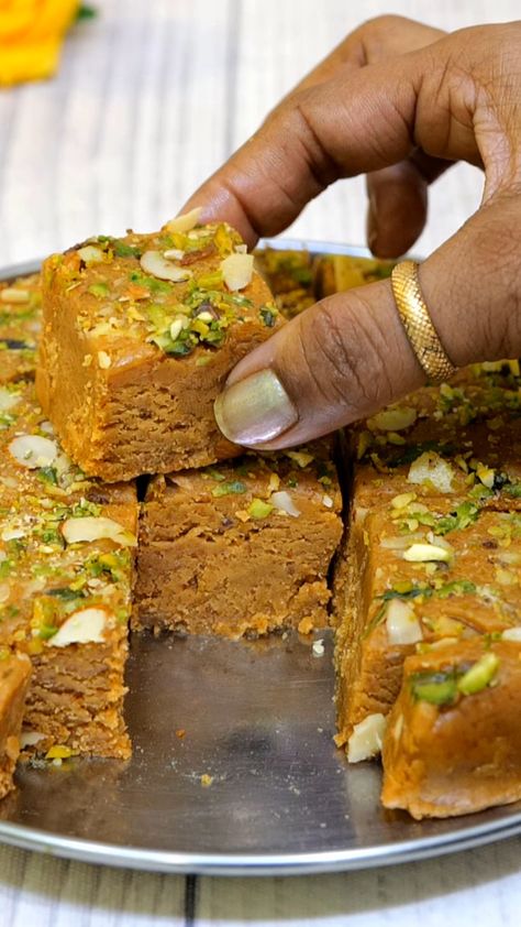 INSTANT... No Sugar No chasni No mawa soft danedar burfi ONLY 3 ITEAMS se | MOHANTHAL BURFI Recipe😍😋 | By Cook With Parul Burfi Recipe, Food Art, Banana Bread, Dessert Recipes, Bread, Cooking Recipes