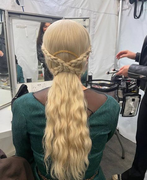 Jacaerys Targaryen, Drogon Viserion Rhaegal, Make Up Design, The Dance Of Dragons, Dance Of Dragons, Wig Application, Phia Saban, Targaryen Hair, Game Of Thrones Outfits