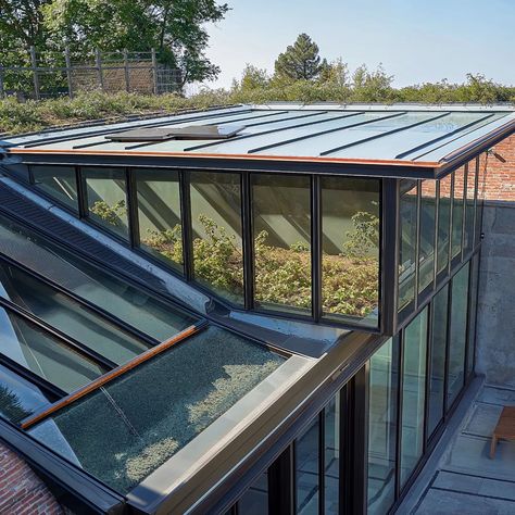 glazed roof systems #midjourney #imagine #glassroof #skylight #atrium Atrium Roof, Glass Roof, Roofing Systems, Design Exterior, Writing Center, Roof Light, Roof Design, Law School, School Ideas