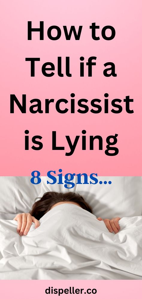 How to Tell if a Narcissist Is Lying: 8 Signs Signs Of Narcissism Relationships, Lying Narcissists, Signs Someone Is Lying, Narcissistic Sister, Signs Of Narcissism, Narcissistic Traits, People Who Lie, Telling Lies, Narcissism Relationships