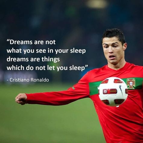 Soccer Player Quotes, Motivation Soccer, Inspirational Soccer Quotes, Player Quotes, Messi Gif, Cristiano Ronaldo Quotes, Top Quotes Inspiration, Inspirational Sports Quotes, Ronaldo Quotes