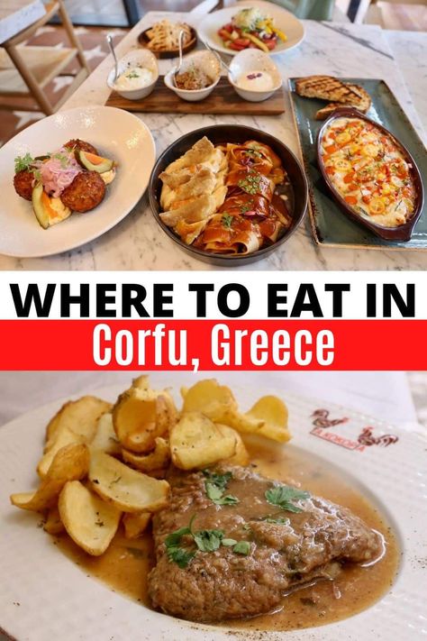 Read our Corfu Food and Drink Guide before planning your next tour of the Greek islands. Taste traditional Corfu foods and drinks in Greece! Corfu Food, Best Cities In Europe, Road Trip Photography, Corfu Town, Foods And Drinks, Luxury Travel Destinations, Romantic Weekend Getaways, Corfu Greece, Europe Trip Itinerary