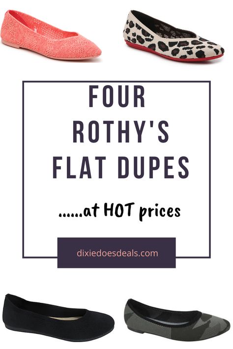 Spend or Save? I Found Four Rothy's Flats Dupes Worth Checking Out! Pointed Toe Flats, Beauty Items, Price Tag, Fashion Flats, Style Board, Ballet Flats, Printing On Fabric