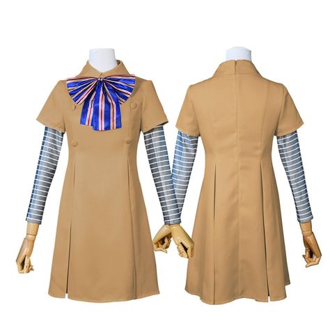 Rulercosplay Movie M3GAN Megan Brown Dress Cosplay Costume Megan Brown, Brown Dress, Costume Halloween, Cosplay Costume, Cosplay Costumes, Halloween Costumes, Halloween, Anime, Quick Saves