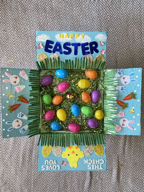 Easter Care Package Kids, Easter Care Package, Care Package Ideas, Package Ideas, College Stuff, Care Packages, Diy Easter, Care Package, Easter Diy