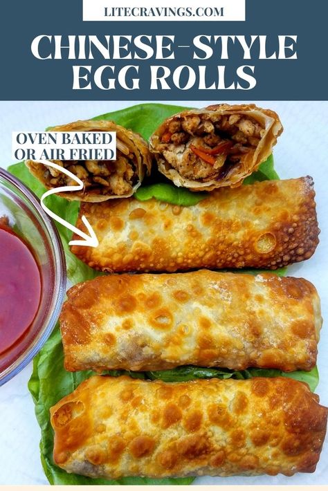 Lite Cravings, Deep Fried Egg, Chinese Egg Rolls, Teriyaki Chicken Casserole, Cravings Recipes, Recipe Builder, Out On A Limb, Egg Roll Recipes, Asian Inspired Recipes