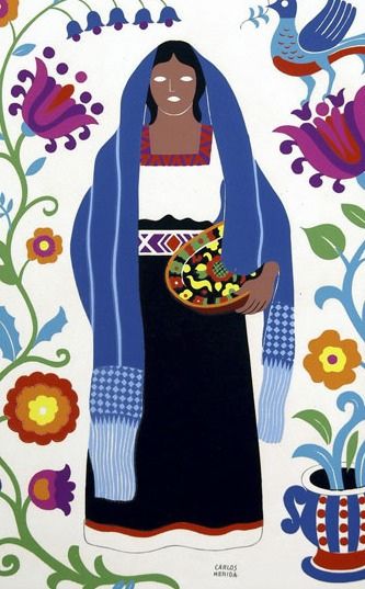 especially love the background Mexican Modernism, Inspired Illustration, Art College, Mexico Style, Latin American Art, Popular Art, Mexican Culture, People Illustration, Arte Popular