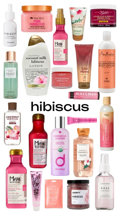 #hibiscus #hibiscusskincare #howtosmelllike #fruitskincare #foodskincare #skincare #preppyskincare Fragrance Lab, Flower Scent, Body Hygiene, Shower Skin Care, Pretty Skin Care, Perfume Scents, Perfume Lover, Bath And Body Care, Clean Body