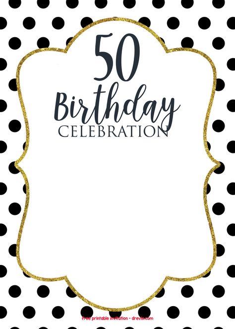 50th Birthday Invitation Card, Hello 50, 50 Birthday Invitation Card, 50th Birthday Invitations Template, Invitation Card Design 50 Birthday, 50th Bday Invitation For Women, 50th Birthday Party Invitations Zazzle, Happy Birthday Invitation Card, Invitation Flyer