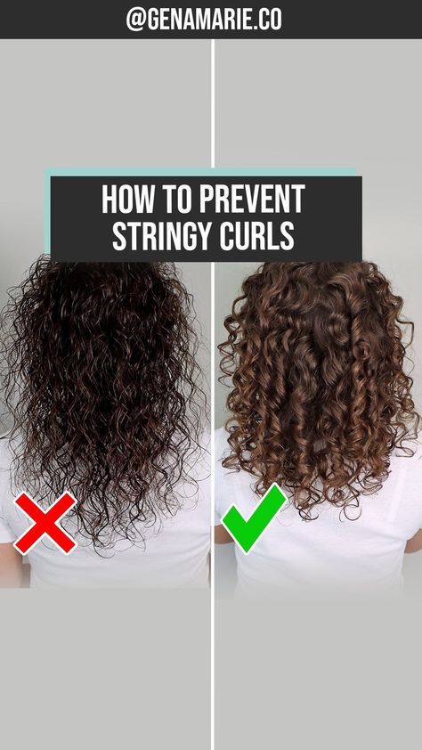 Does your hair look like this on refresh days? It's a simple fix! ⤵️ 👉🏻 Watch the video linked in my profile for the full refresh… | Instagram Curl Clumps, Gel Curly Hair, 3a Curls, Frizzy Curls, Low Porosity Hair, Water Pick, Small Curls, Boar Bristle Brush, Low Porosity Hair Products