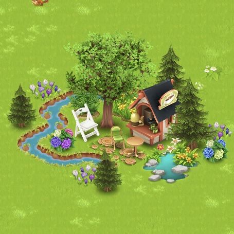 Hay Day Coffee Kiosk Design, Hayday Coffee Shop Design, Hayday Layout, Hayday Farm Design, Farm Layout, Garden Workshops, Kiosk Design, Hay Day, Farm Design