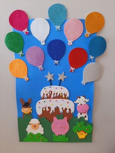 Birthday Chart Ideas For Kindergarten, Birthday Board For Preschool, Birthday Chart Ideas For Preschool, Birthday Charts For Preschool Classroom Decor, Kindergarten Birthday Board, Birthday Chart For School, School Reopening Decoration, Birthday Chart Ideas For Classroom, Classroom Birthday Board Ideas