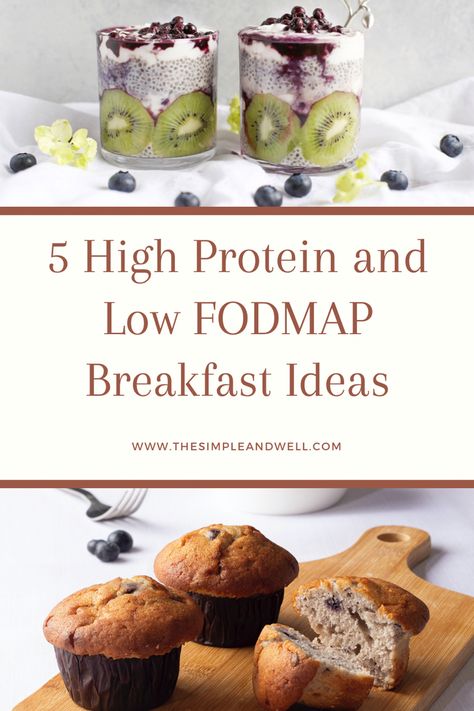 Fodmap Diet Breakfast, Low Fodmap Protein Snacks, Low Fodmap High Protein Breakfast, Gut Friendly Breakfast Recipes, High Protein Aip Breakfast, Fodmap Breakfast Ideas, Low Fodmap High Protein Recipes, High Protein Low Fodmap Meals, Ibs Friendly Breakfast