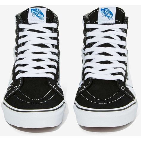 Vans x Eley Kishimoto Sk8-Hi Sneaker ($54) ❤ liked on Polyvore featuring shoes, sneakers, platform shoes, zipper sneakers, lace up high top sneakers, high top sneakers and platform sneakers Eley Kishimoto, Sneakers Black And White, Nb Shoes, Vans Trainers, Sneakers High Top, Vans High, White Platform Sneakers, Vans Vans, Sneakers Platform