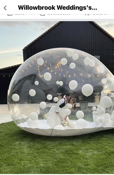 Tent For Party, Party Balloons Decorations, Bubble Dome, Balloon House, Party Inflatables, Bubble House, Bubble Tent, Balloons Decorations, Wedding Bubbles