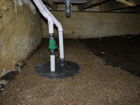 sump pump install Diy Crawlspace, Sump Pump Drainage, Sump Pump Installation, Plumbing Vent, Cabin Diy, Drainage Solutions, Foundation Repair, Mold Remediation, Waterproofing Basement