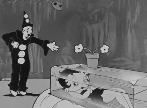 Snow-White (1933), a Max Fleischer cartoon short subject directed by Dave Fleischer Betty Boop Koko, Betty Boop Snow White, St James Infirmary, Koko The Clown, 1930s Cartoons, Cab Calloway, Classic Jazz, Betty Boop Cartoon, Black And White Cartoon