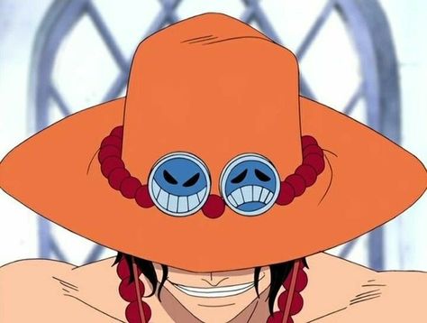 Ace Portgas D, Ace Hat, Emoji Hat, Ace One Piece, Anime Hats, Ace Sabo Luffy, One Piece Photos, Watch One Piece, One Piece Ace