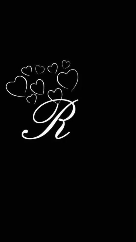 Letter R Tattoo, R Letter Design, Dark Text, Beats Wallpaper, Hd Dark Wallpapers, 4k Wallpaper For Mobile, R Wallpaper, Stylish Alphabets, Desain Quilling