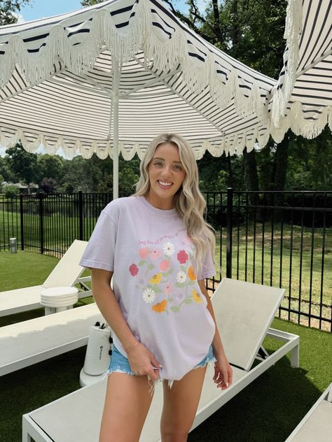 Our Reagan Baylee X Girl Tribe Co collection is still one of our top favs! Shop the collection--> girltribeco.com! 🤩 Live Flowers, Girl Tribe, Fit Details, Graphic Apparel, Long Live, Charlotte Nc, Custom Embroidery, Clothes Collection, Skirt Pants