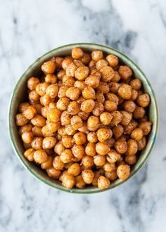 How To Make Crispy Roasted Chickpeas in the Oven — Cooking Lessons from The Kitchn | The Kitchn Dry Roasted Chickpeas, Crispy Roasted Chickpeas, Chickpea Snacks, Chickpeas Recipe, Veggie Snacks, Crispy Chickpeas, Chickpea Recipes, Cooking Lessons, Roasted Chickpeas