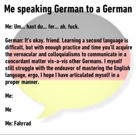 German Humor, German Things, Language Jokes, German Learning, Learning French For Kids, Anne Taintor, Learning A Second Language, History Jokes, Humor Mexicano