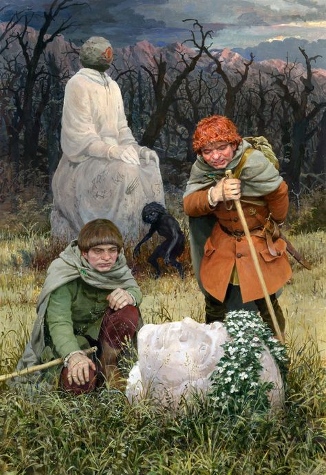 Denis Gordeev, Alan Lee Art, Tolkien Artwork, Tolkien Hobbit, John Howe, Middle Earth Art, Learning To Draw, Tolkien Art, Lotr Art