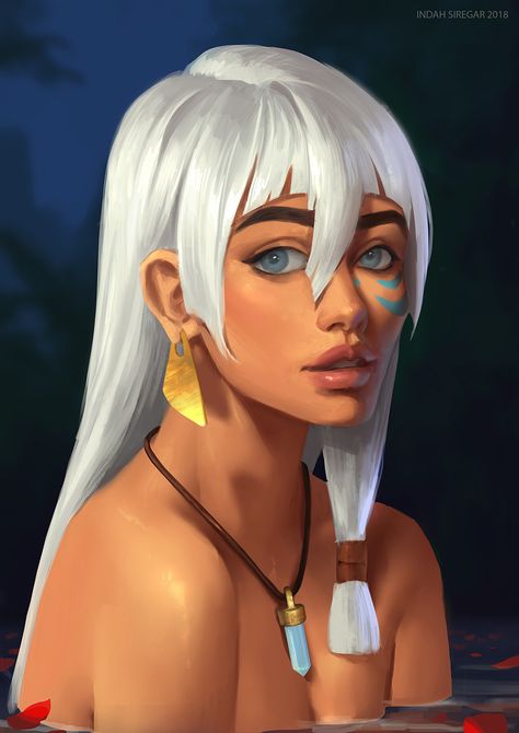 Disney Princess Kida, Kingdom Of Atlantis, Kida Atlantis, Princess Kida, Lost City Of Atlantis, Atlantis The Lost Empire, Bd Art, Princess Pictures, Adventure Film