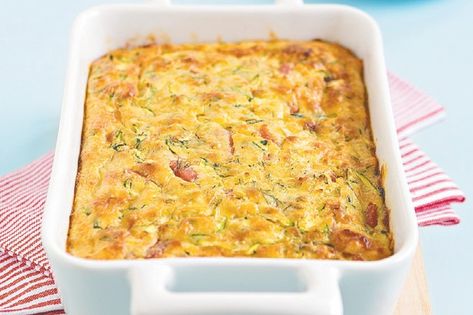 This is a great dish for outdoor eating, as it travels well and can be eaten warm or at room temperature. Zucchini Tart, Box Snack, Slice Recipe, Zucchini Slice, Australia Food, Pies Maker, Lunch Box Snacks, Healthy Lunchbox, Slices Recipes