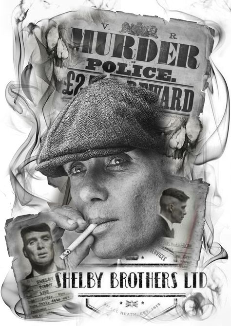 #peakyblinders#tommyshelby#blackandgrey#realistic#lettering#gangster#oldschool#smoke#tattoo#skull#smokeskull#wanted#wantedposter#murder#reward#shelbybrothers#portrait Piky Blanders, Tommy Shelby Tattoo Design, Tommy Shelby Sketch, Peaky Blinders Tattoo Ideas, Tommy Shelby Tattoo, Thomas Shelby Tattoo, Peaky Blinders Design, Shelby Tattoo, Peaky Blinders Tattoo