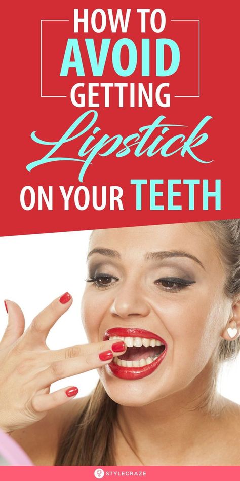 How To Avoid Getting Lipstick On Your Teeth: You spend all that time to pick out the perfect shade of lipstick, finish your entire makeup, and go to the party. Unfortunately, you look in the mirror and find that your lipstick has bled on your teeth. Not a great sight! So, how to prevent lipstick from getting on your teeth? Follow some simple steps to prevent a lipstick disaster. #Lipstick #Makeup #MakeupIdeas #MakeupTips How To Keep Lipstick Off Your Teeth, Lipstick On Teeth, Teeth Humor, Orange Lipstick, Wear Red Lipstick, Stronger Teeth, Makeup Mistakes, Hygiene Routine, How To Apply Lipstick